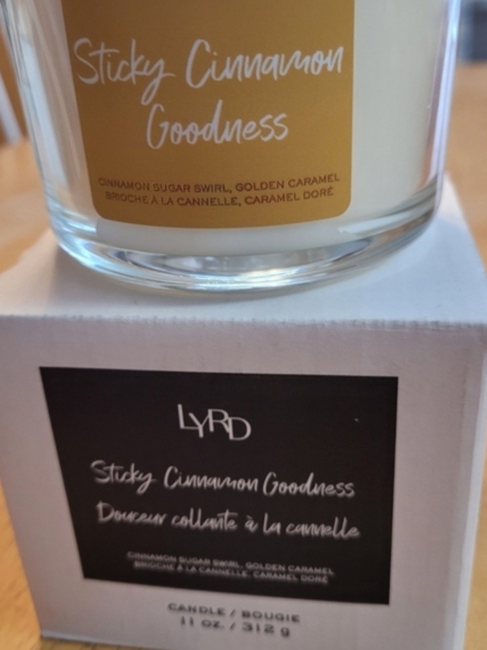 Avon Sticky Cinnamon Goodness Candle